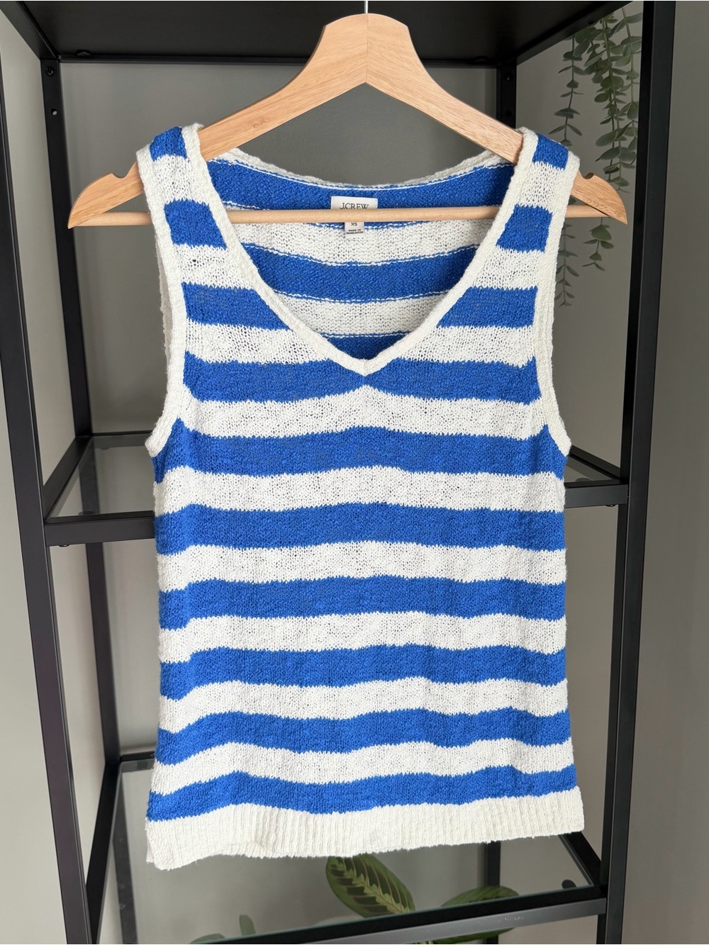 J. Crew Knit Striped Tank Top
